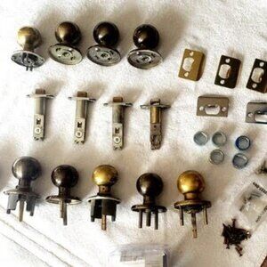 Door Handles Lot W/Assemblies Complete - Save $